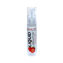 Wibrator w płynie Liquid Vibrator Strawberry 10ml Amoreane | 100% ORYGINAŁ| DYSKRETNA PRZESYŁKA